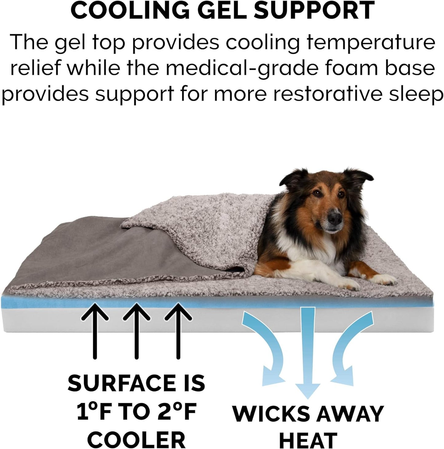 Orthopedic, Cooling Gel, and Memory Foam Pet Beds for Small, Medium, and Large Dogs and Cats - Luxe Perfect Comfort Sofa Dog Bed, Performance Linen Sofa Dog Bed, and More