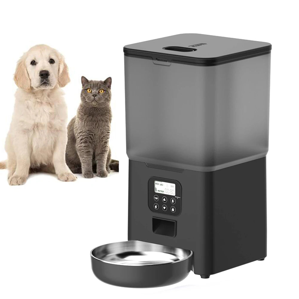 Automatic Pet Feeder with Wi-Fi variation Perfect for pet feeding for vacations, work, time from home